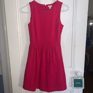 J. Crew fit and flare dress